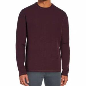 Banana Republic-Men’s Long Sleeve Crew Shirt-Color Brown